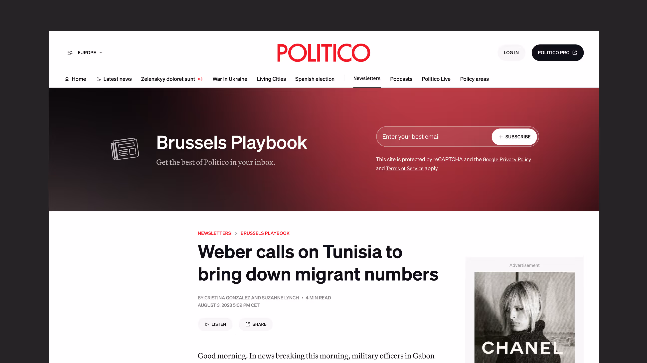 Politico 10
